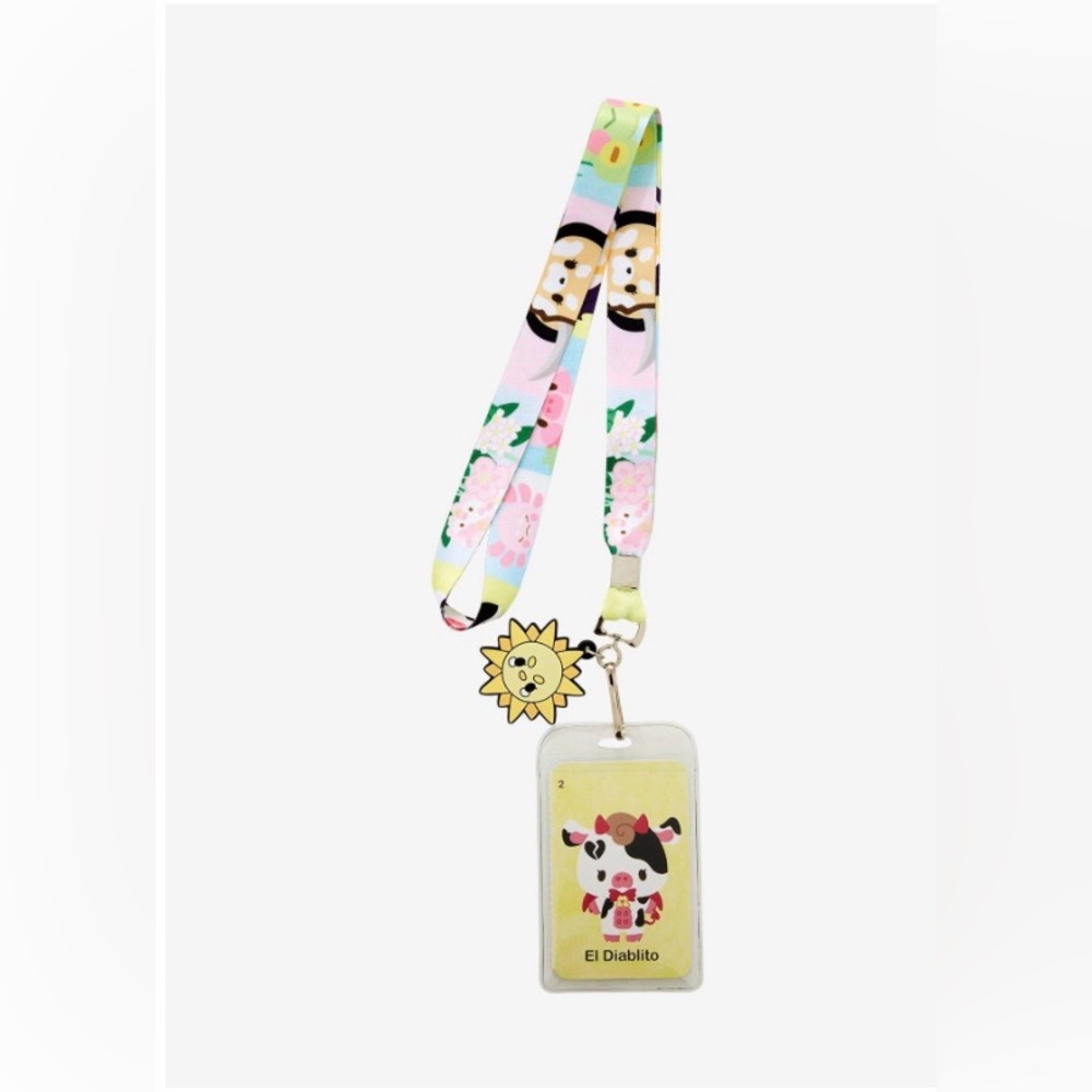 Loteria Card Lanyard